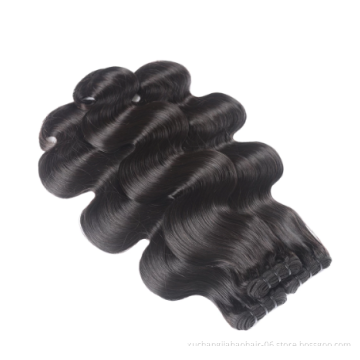 Raw Virgin human hair weave cuticle aligned Brazilian hair wholesale Free Sample Remy double drawn natural hair extensions